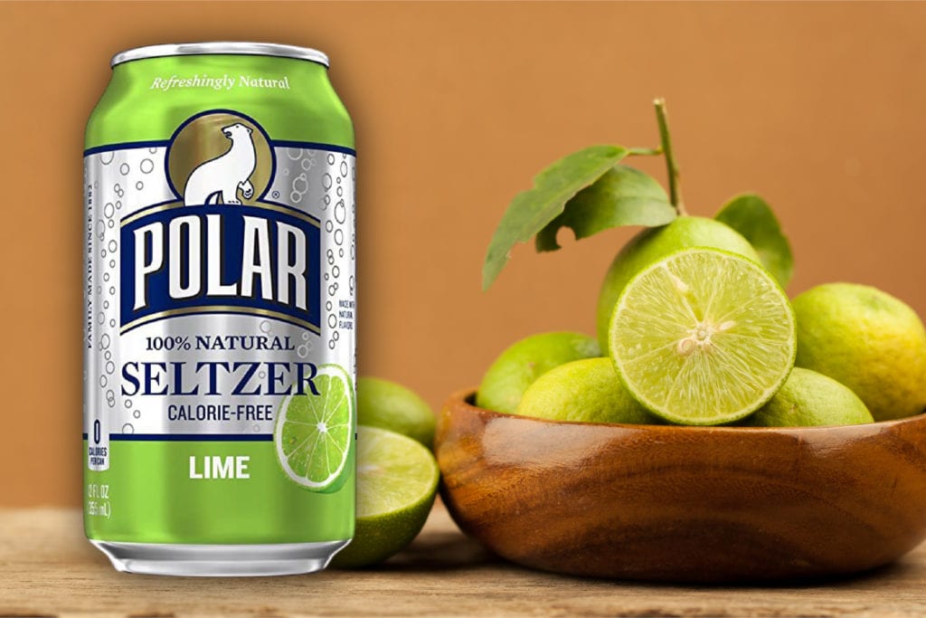 Polar Lime Seltzer Water Review Seltzer Nation