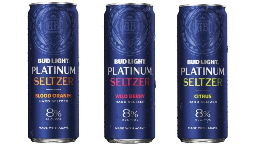 Bud Light Platinum Seltzer Is 8% ABV And Available In Three New Flavors