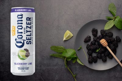 Corona Blackberry Lime Hard Seltzer