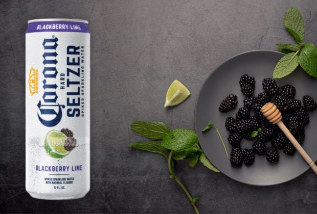 Corona Blackberry Lime Hard Seltzer
