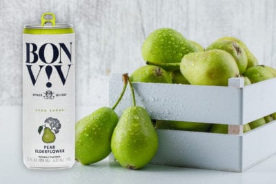 Bon Viv Pear Elderflower Spiked Seltzer