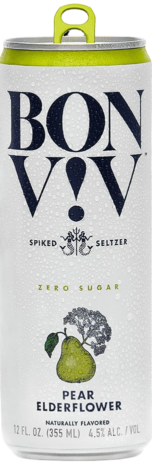 Bon Viv Pear Elderflower Spiked Seltzer