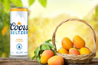 Coors Mango Hard Seltzer