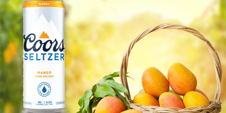 Coors Mango Hard Seltzer