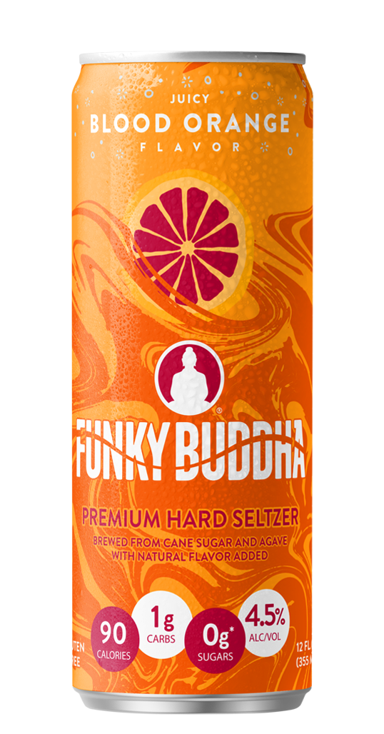 Funky Buddha Juicy Blood Orange Hard Seltzer Review Seltzer Nation