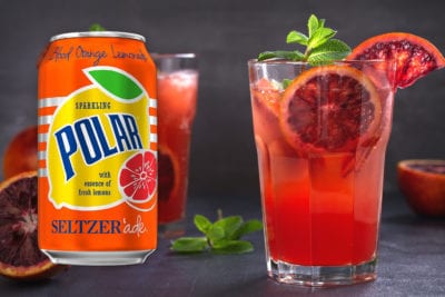 Polar Blood Orange Lemonade Seltzer