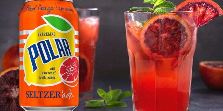 Polar Blood Orange Lemonade Seltzer