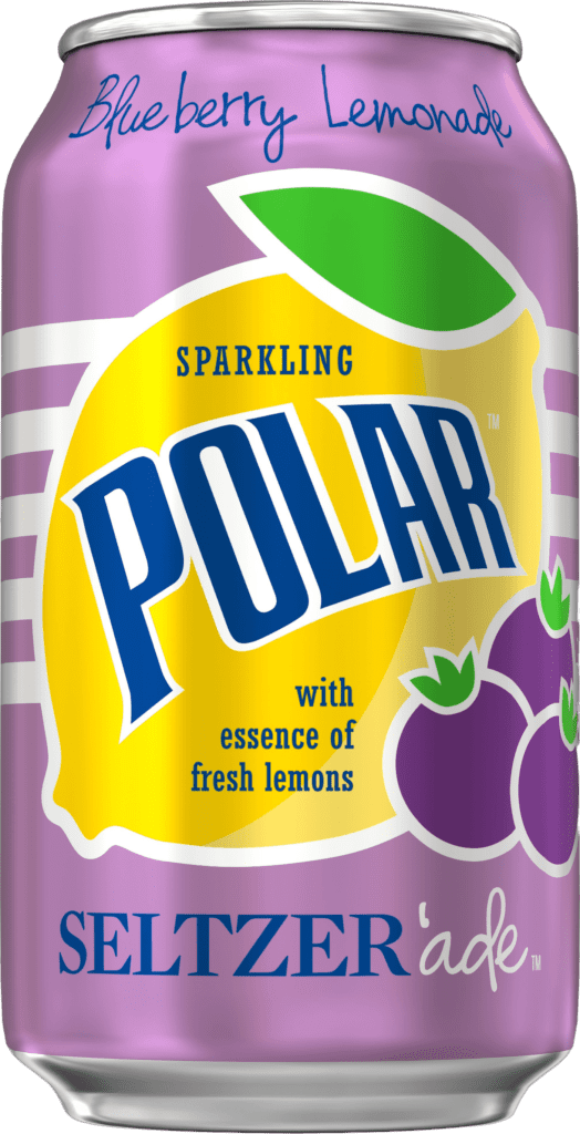 Polar Blueberry Lemonade Seltzer