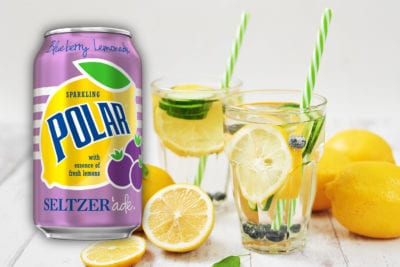 Polar Blueberry Lemonade Seltzer