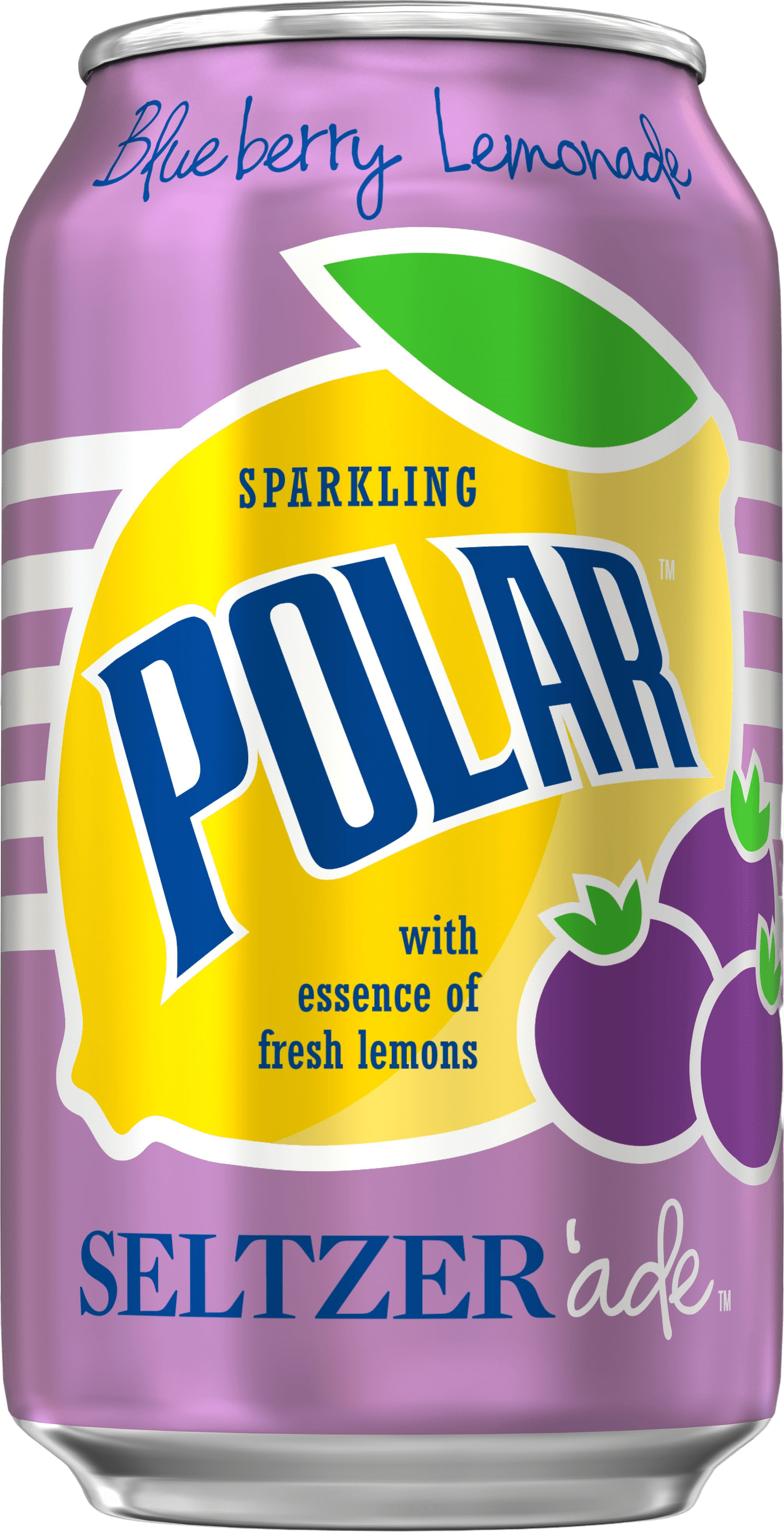 Polar Seltzer'ade Blueberry Lemonade Review Seltzer Nation