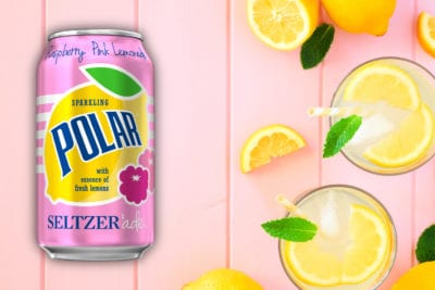 Polar Raspberry Pink Lemonade Seltzer