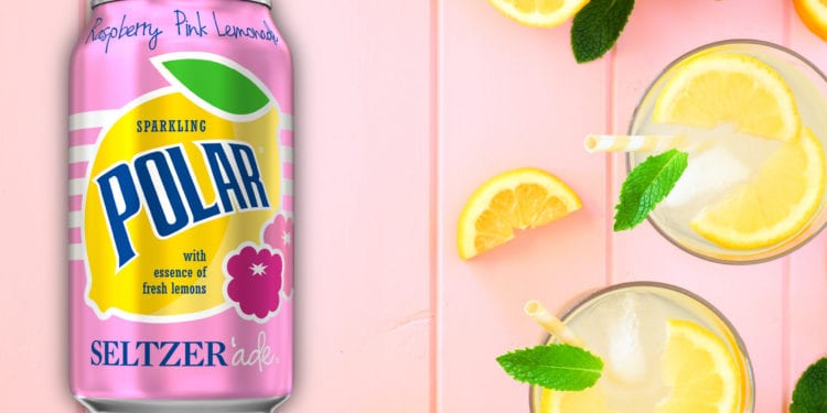 Polar Raspberry Pink Lemonade Seltzer