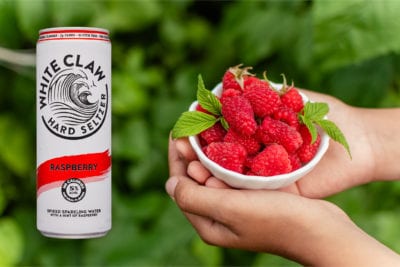 White Claw Raspberry Hard Seltzer