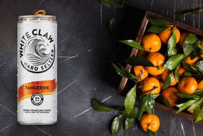 White Claw Tangerine Hard Seltzer