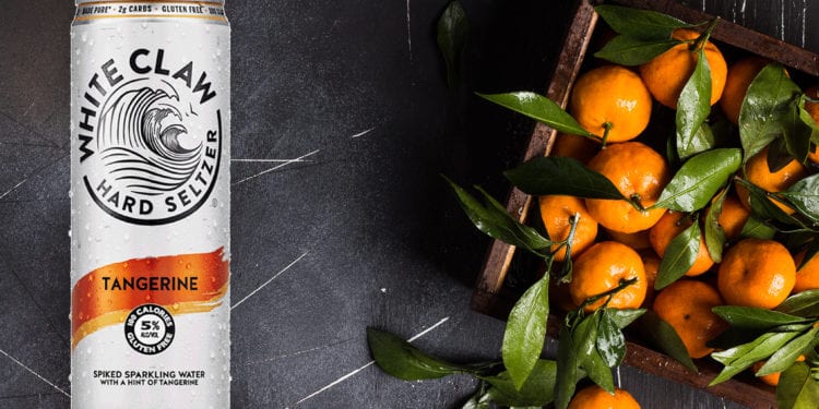 White Claw Tangerine Hard Seltzer