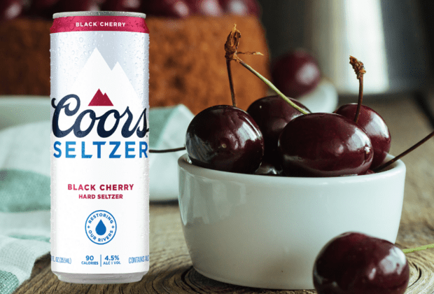 Coors Black Cherry Hard Seltzer