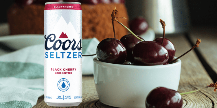 Coors Black Cherry Hard Seltzer