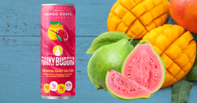 Funky Buddha Tropical Mango Guava Hard Seltzer