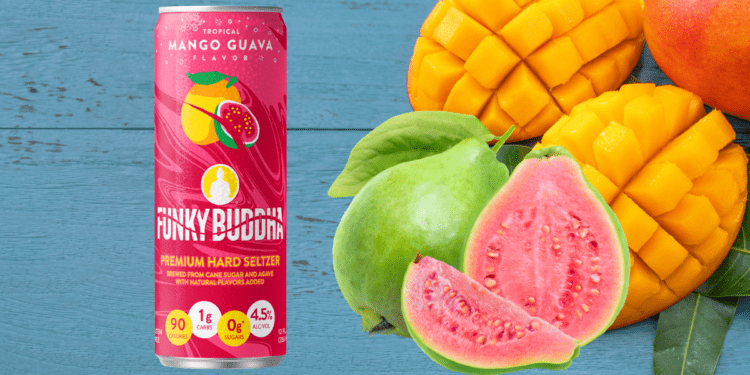 Funky Buddha Tropical Mango Guava Hard Seltzer