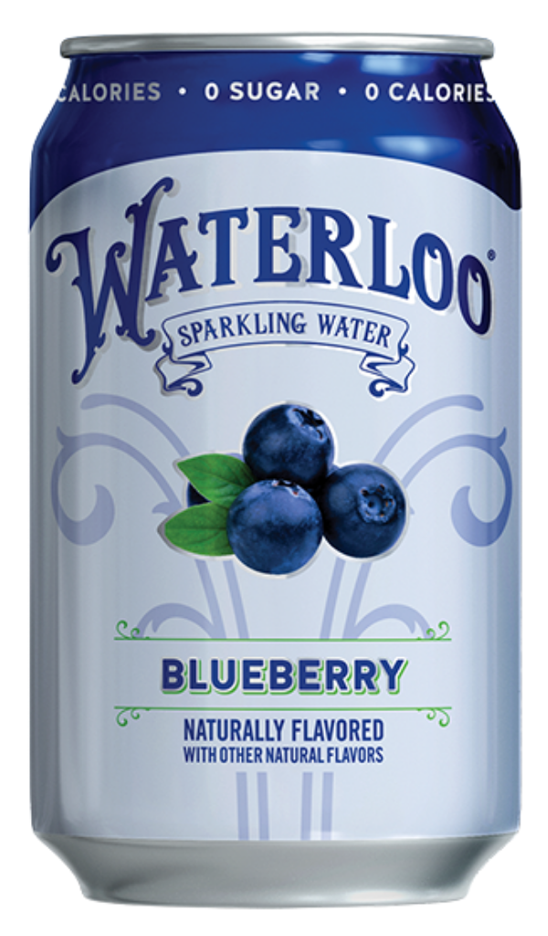 Waterloo Blueberry Sparkling Water