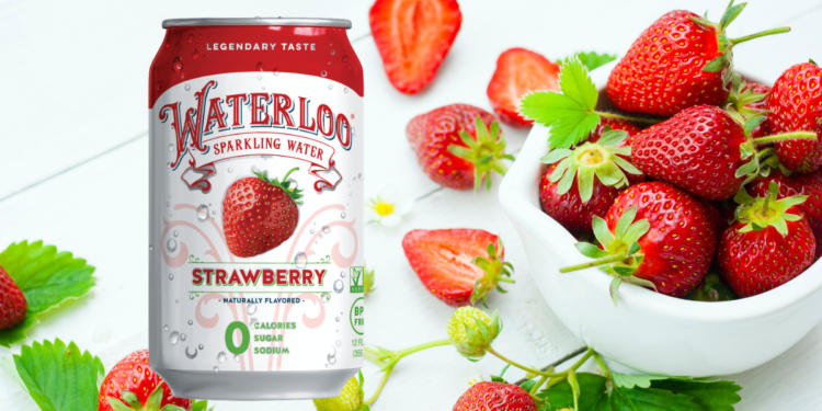 Waterloo Strawberry Sparkling Water