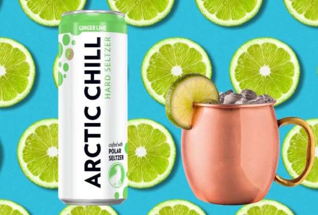 Arctic Chill Ginger Lime Hard Seltzer