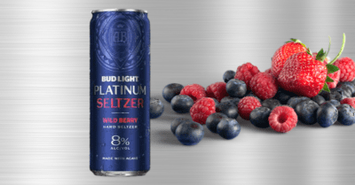 Bud Light Wild Berry Platinum Seltzer