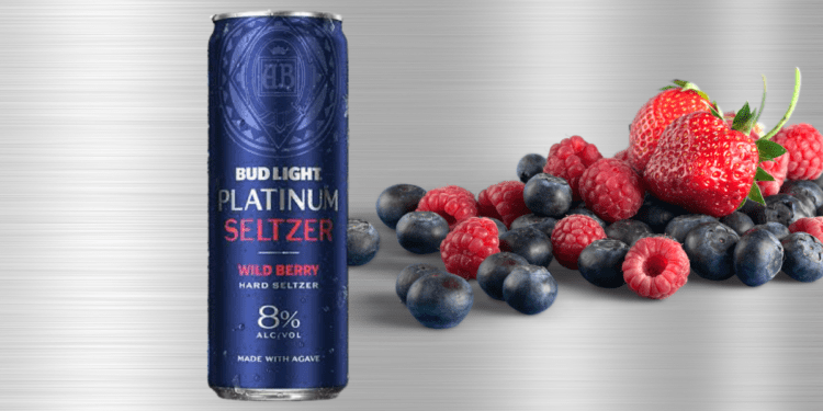 Bud Light Wild Berry Platinum Seltzer