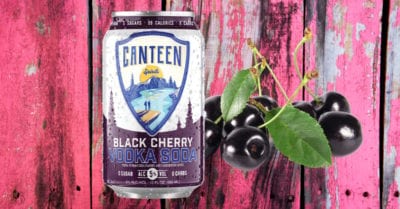 Canteen Black Cherry Vodka Soda