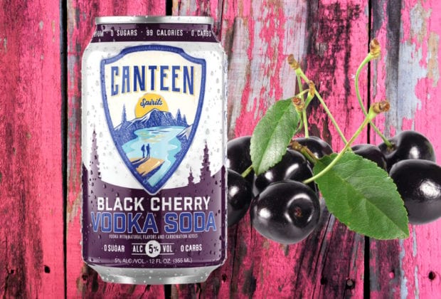 Canteen Black Cherry Vodka Soda