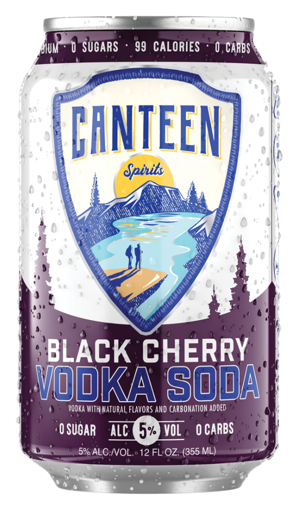 Canteen Black Cherry Vodka Soda
