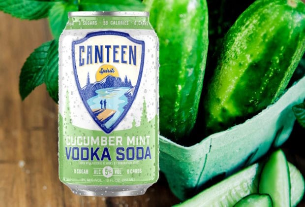 Canteen Cucumber Mint Vodka Soda