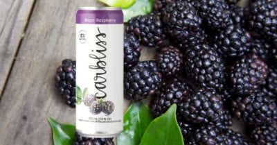 Carbliss Black Raspberry Vodka Seltzer Cocktail