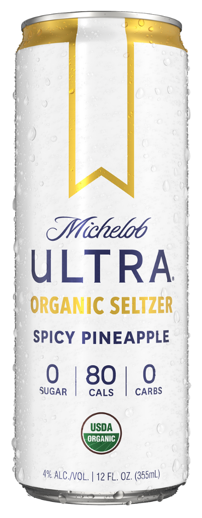 Michelob Ultra Spicy Pineapple Organic Seltzer