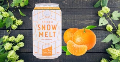 Spiked Snowmelt Tangerine & Hops Craft Hard Seltzer