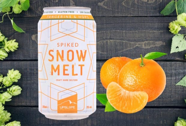 Spiked Snowmelt Tangerine & Hops Craft Hard Seltzer