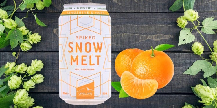 Spiked Snowmelt Tangerine & Hops Craft Hard Seltzer