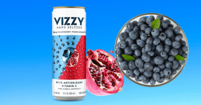 Vizzy Blueberry Pomegranate Hard Seltzer