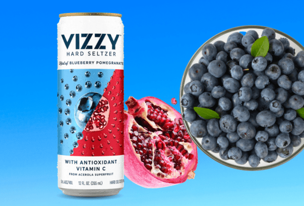 Vizzy Blueberry Pomegranate Hard Seltzer