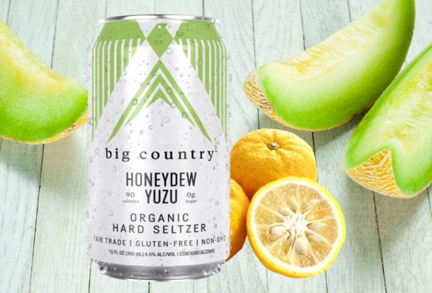 Big Country Honeydew Yuzu Organic Hard Seltzer