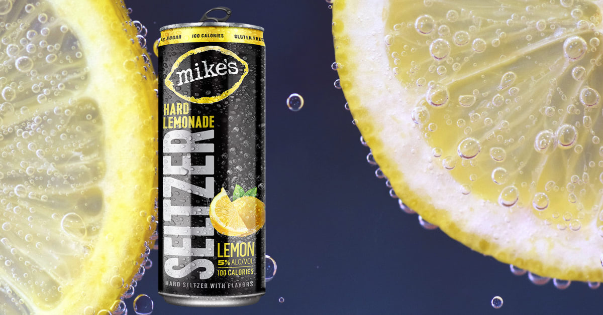 Mikes Lemon Hard Lemonade Seltzer Review Seltzer Nation 