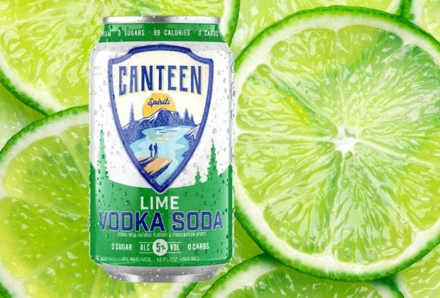 Canteen Lime Vodka Soda