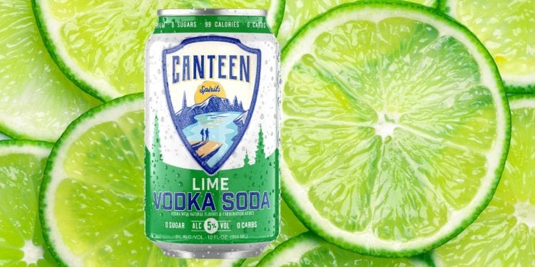 Canteen Lime Vodka Soda