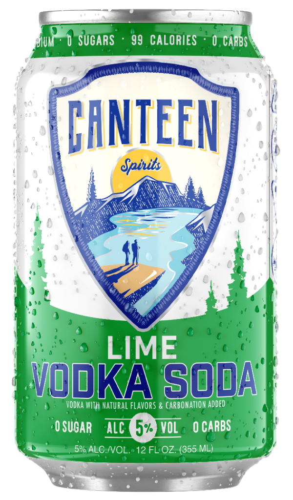 Canteen Lime Vodka Soda
