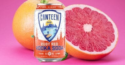 Canteen Ruby Red Vodka Soda