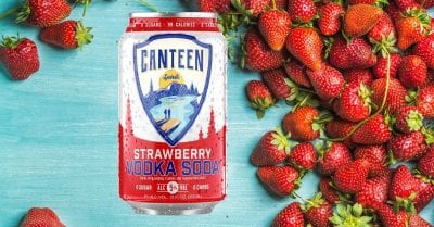 Canteen Strawberry Vodka Soda