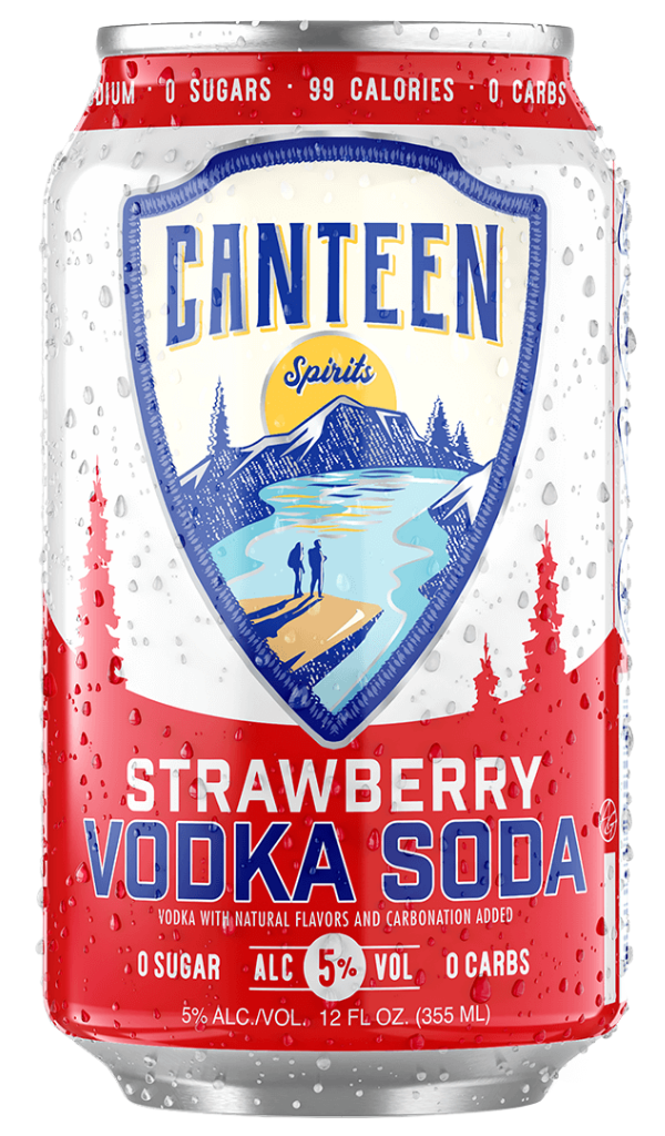 Canteen Strawberry Vodka Soda