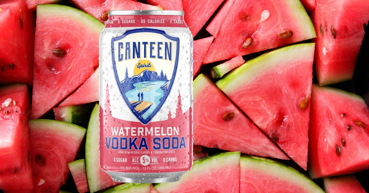 CANTEEN Watermelon Vodka Soda Review Seltzer Nation