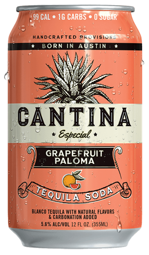 Cantina Especial Grapefruit Paloma Tequila Soda