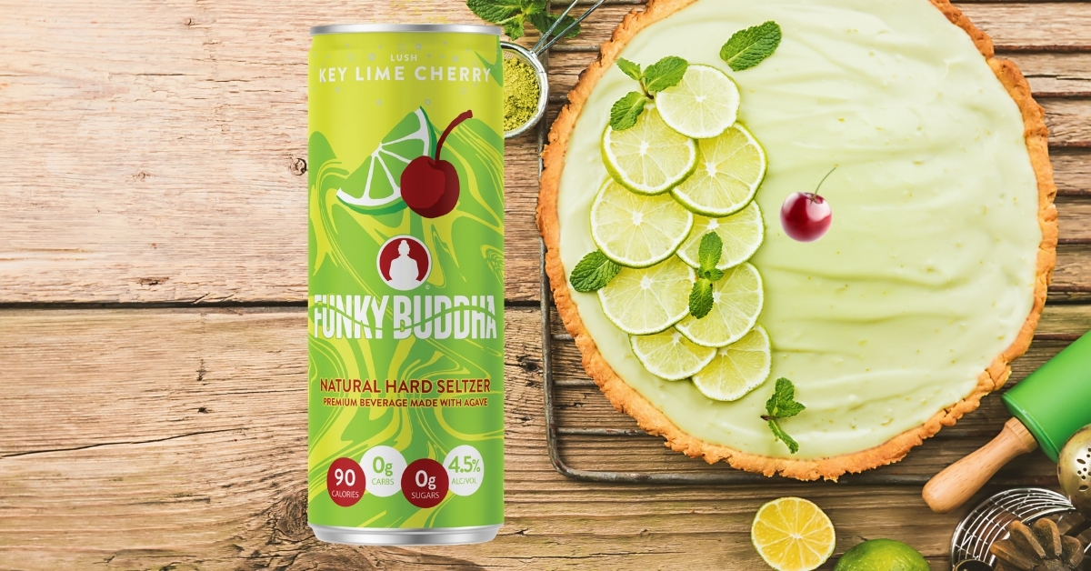 Funky Buddha Key Lime Cherry Hard Seltzer Review Seltzer Nation